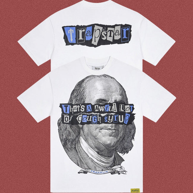 TRAPSTAR Collage Portrait White T-Shirt Hover Image