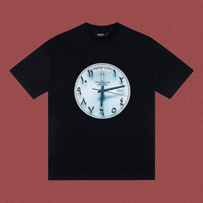TRAPSTAR Clock Graphic T-Shirt Streetwear Tee Hover Image