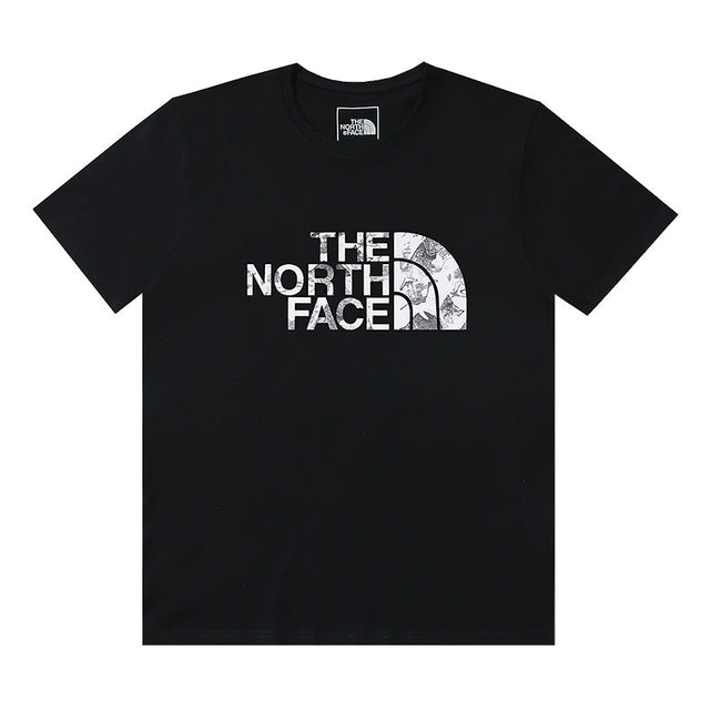 The North Face Marble Logo Black T-Shirt Hover Image