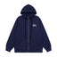 STUSSY Basic Logo Zip Hoodie – Navy