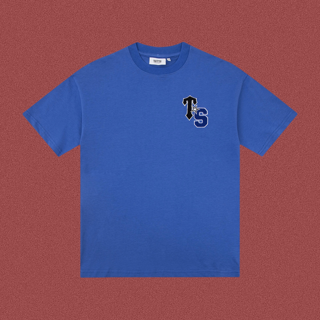 TRAPSTAR TS Logo Towel Embroidery T-Shirt Blue Hover Image