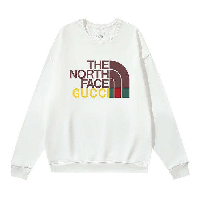 The North Face x Gucci Vintage Logo Crewneck Sweatshirt – White Hover Image
