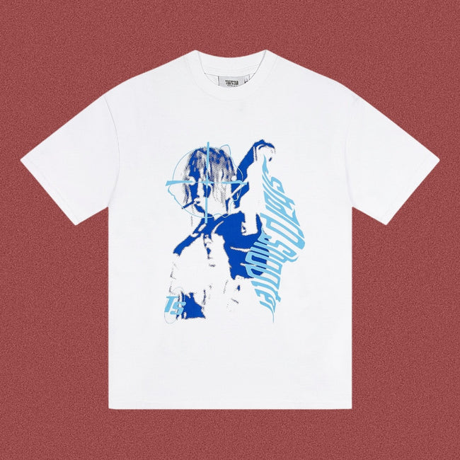TRAPSTAR Blue Shadow Graphic T-Shirt Hover Image