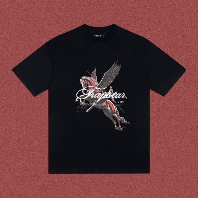 TRAPSTAR Wing Horse Graphic T-Shirt Hover Image