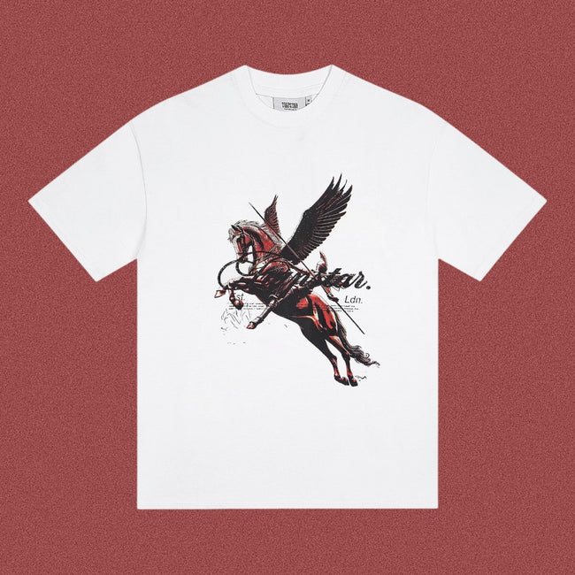 TRAPSTAR Winged Horse Print T-Shirt Hover Image