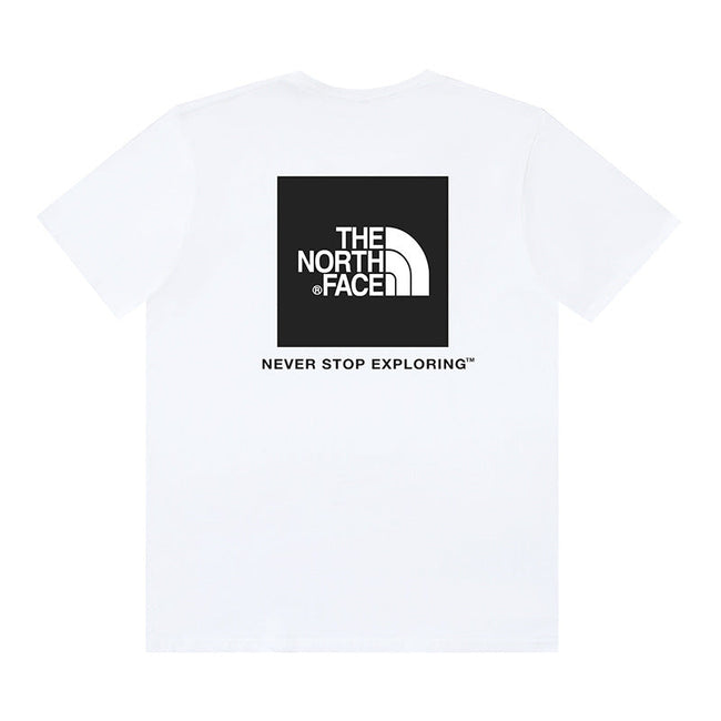 The North Face Classic Box Logo White T-Shirt Hover Image