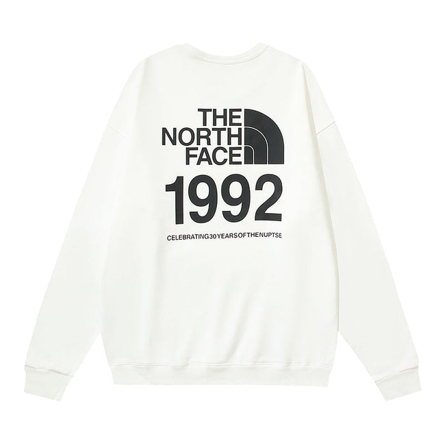 The North Face 1992 Anniversary Logo Crewneck Sweatshirt – White Hover Image
