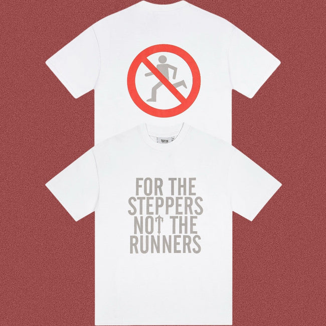 TRAPSTAR For The Steppers Not The Runners T-Shirt Hover Image
