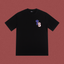 TRAPSTAR TS Logo Towel Embroidery T-Shirt Black