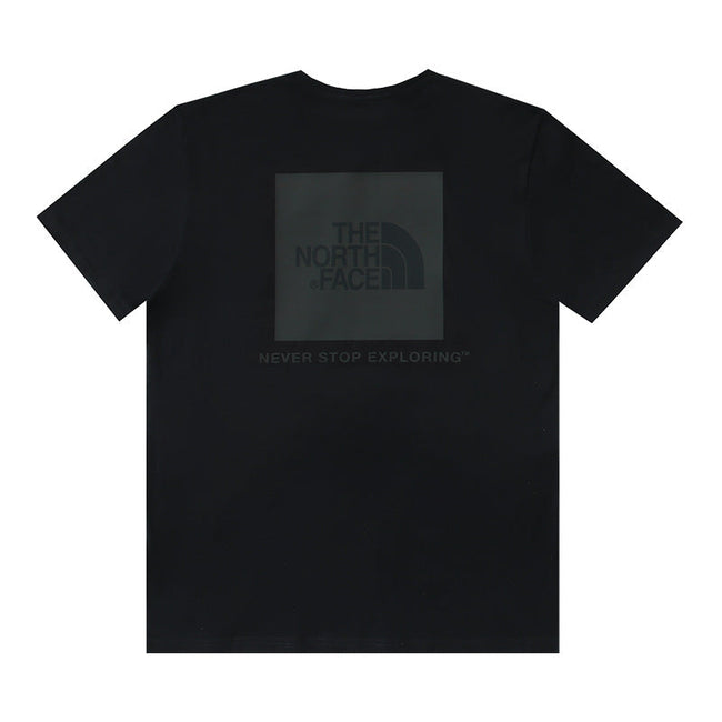 The North Face Tonal Box Logo Black T-Shirt Hover Image