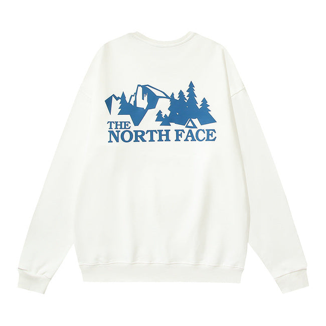 The North Face Forest Landscape Graphic Crewneck Sweatshirt – White Hover Image