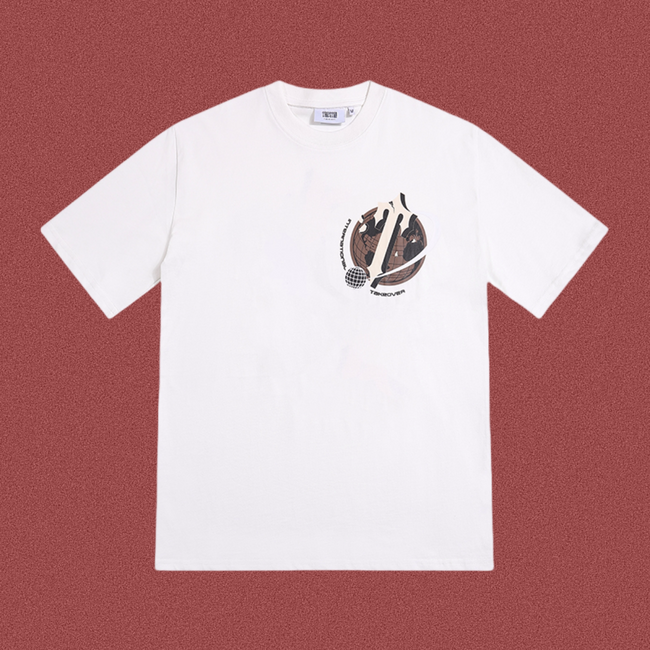 TRAPSTAR Graphic Logo T-Shirt – White Hover Image