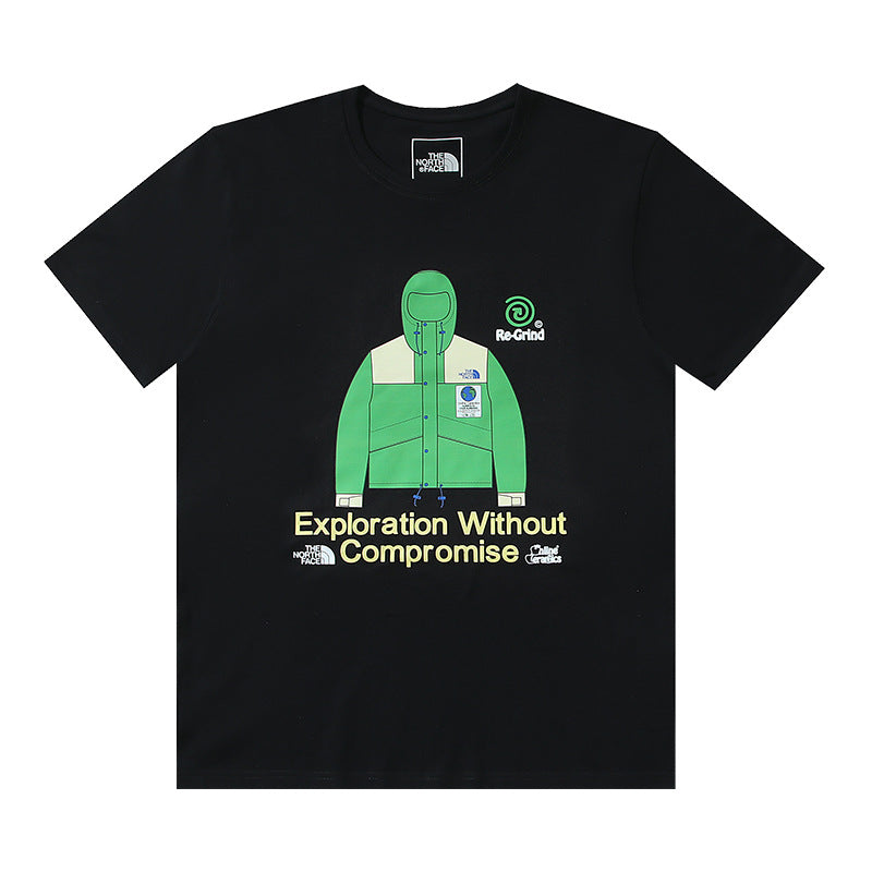 The North Face ReGrind Exploration Black T-Shirt