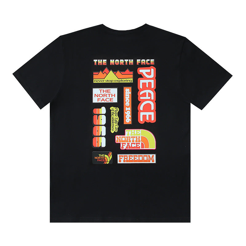 The North Face Retro Sticker Pack Black T-Shirt