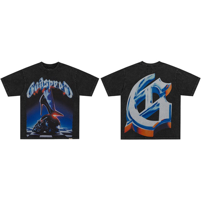 GodSpeed Alien Graphic T-Shirt Hover Image