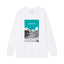 The North Face Sagarmatha Mountain Graphic Long Sleeve T-Shirt – White