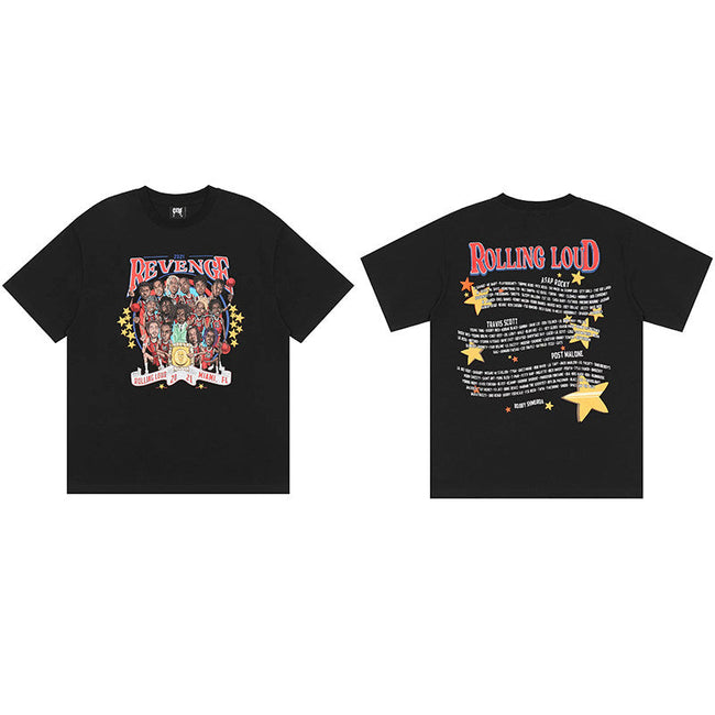 REVENGE Rolling Loud Graphic T-Shirt Hover Image