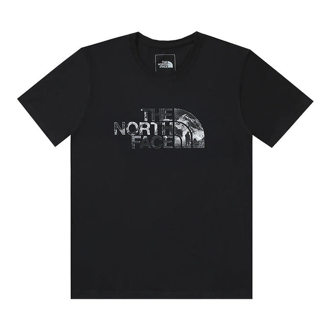 The North Face Stone Texture Logo Black T-Shirt Hover Image
