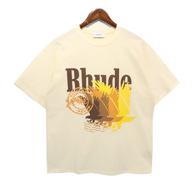 RHUDE Black Eagle Graphic T-Shirt Hover Image