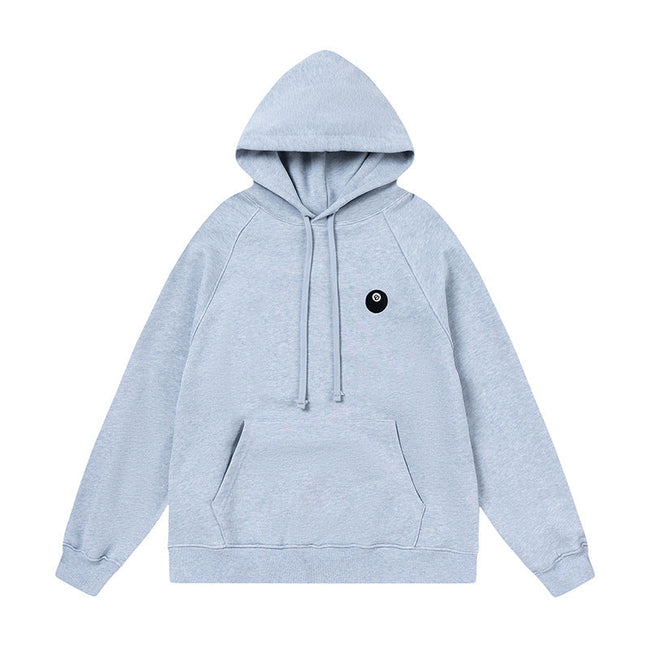 STUSSY 8 Ball Hoodie Light Blue Hover Image