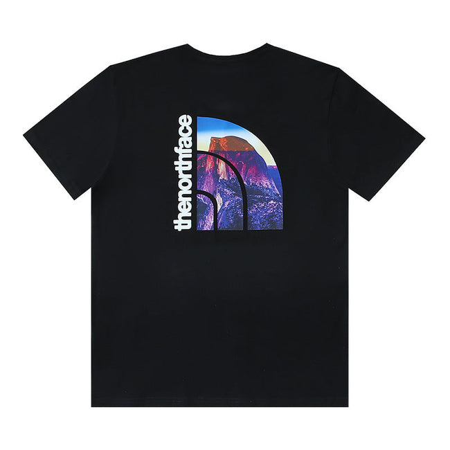 The North Face Half Dome Landscape Black T-Shirt Hover Image