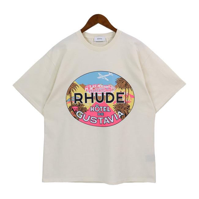 RHUDE Hotel de Gustavia Graphic T-Shirt Hover Image