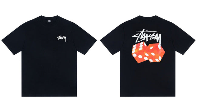 STUSSY International Dice Graphic T-Shirt Hover Image