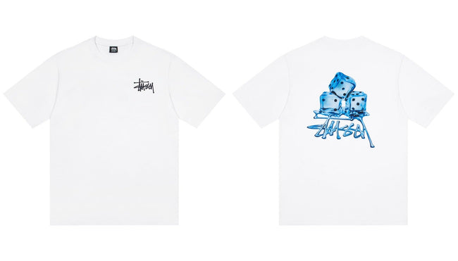 STUSSY Dice Graphic Logo T-Shirt Hover Image