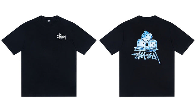 STUSSY Dice Graphic Logo T-Shirt Hover Image