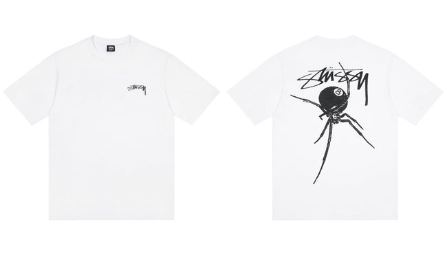 STUSSY Dice Spider Graphic T-Shirt Hover Image