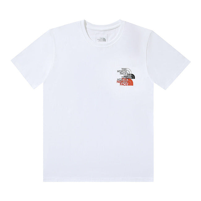 The North Face Mini Stacked Logo White T-Shirt Hover Image