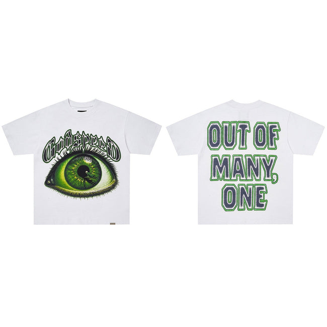 GodSpeed Green Eye Graphic T-Shirt Hover Image