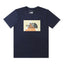 The North Face Mountain Block Navy T-Shirt
