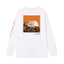 The North Face Fine Alpine Equipment Mountain Graphic Long Sleeve T-Shirt – White
