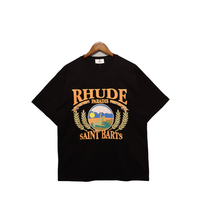 RHUDE Paradis Saint Barth Graphic T-Shirt Hover Image