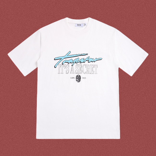 TRAPSTAR It's A Secret Graphic White T-Shirt Hover Image