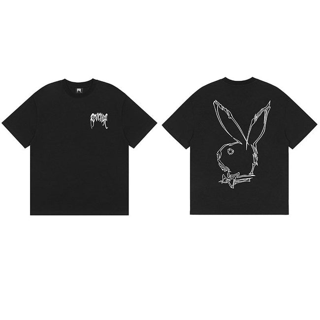 REVENGE Bunny Graphic T-Shirt Hover Image