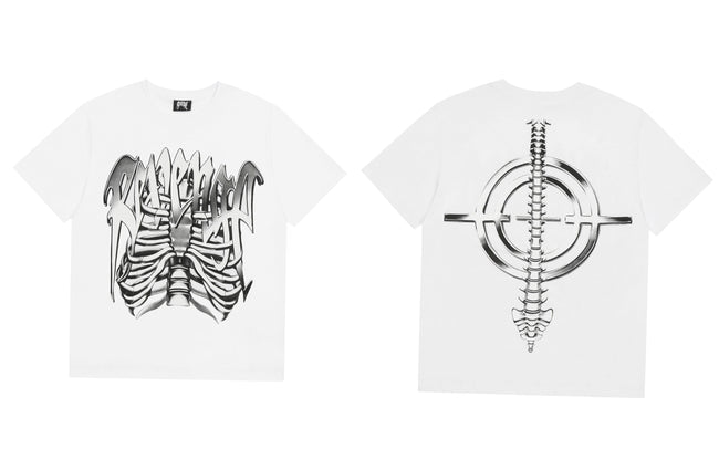REVENGE Skeleton Target Graphic T-Shirt Hover Image
