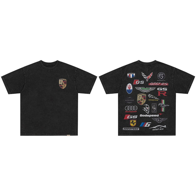 GodSpeed G2015 Motorsport Logo Graphic T-Shirt Hover Image