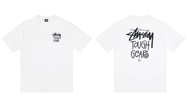 STUSSY Tough Gear Graphic T-Shirt – White Hover Image