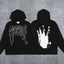 REVENGE Hand Graphic Pullover Hoodie