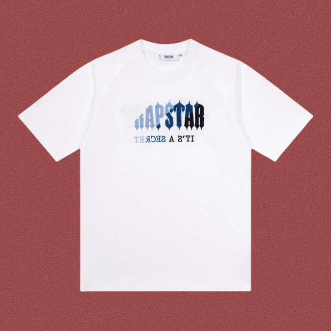TRAPSTAR It's A Secret Terry Logo White T-Shirt Hover Image