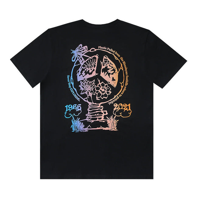 The North Face Eco Globe Gradient Black T-Shirt Hover Image
