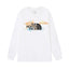 The North Face Nature Graphic Logo Long Sleeve T-Shirt – White