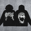 REVENGE Skull Graphic Hoodie
