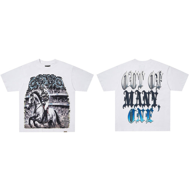 GodSpeed Horse Racing Graphic T-Shirt Hover Image