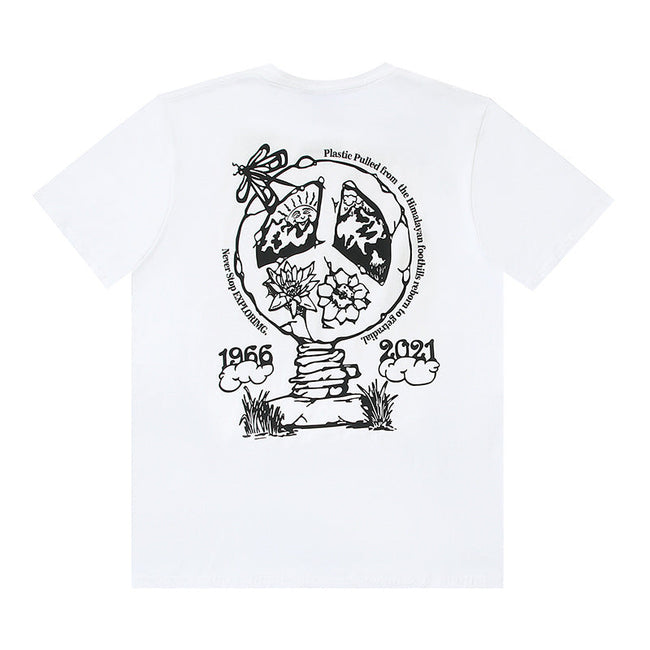 The North Face Eco Globe Graphic White T-Shirt Hover Image
