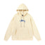 STUSSY Signature Logo Cream Pullover Hoodie