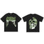 REVENGE Green Skull Graphic T-Shirt