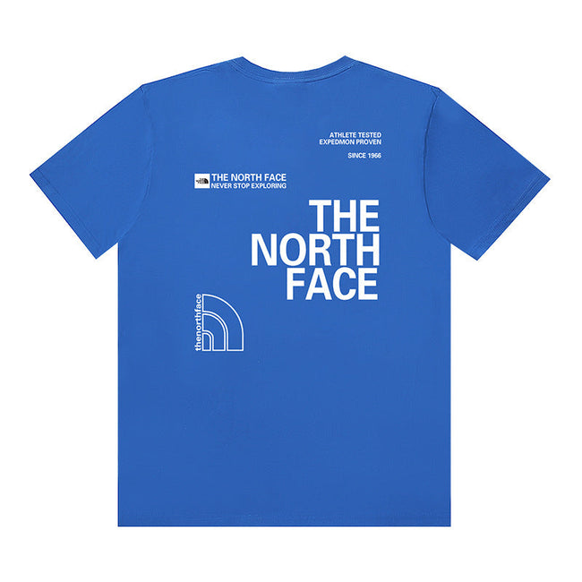 The North Face Expedition Typography Blue T-Shirt Hover Image